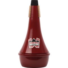 Denis Wick Sourdine trombone droite aluminium rouge - Vue 1